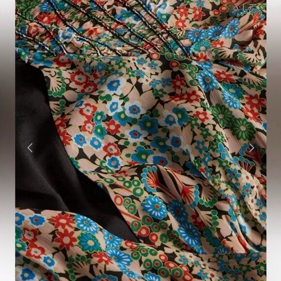 Ted Baker London Tiania Smock Panel Wrap Mini Dress US size 2. - Picture 7 of 10